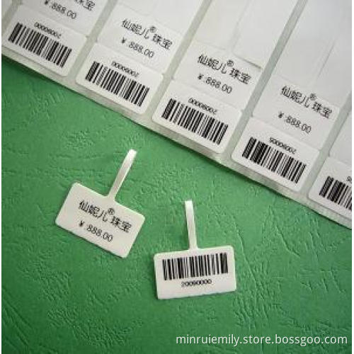 Custom High Quality Jewelry Labels,vinyl Jewelry Stickers For Price Or Barcode,jewelry Labels 
